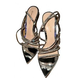 GIANVITO ROSSI LEATHER SANDAL